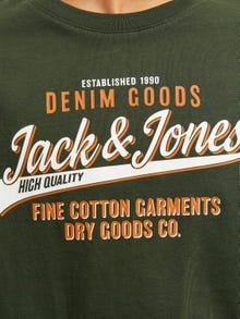 Jack & Jones Logo T-särk Mini -Kombu Green - 12258882