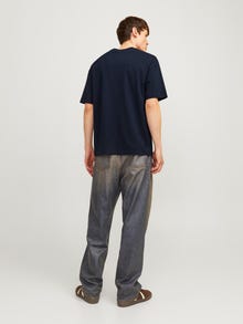 Jack & Jones Logo O-hals T-shirts -Navy Blazer - 12258883