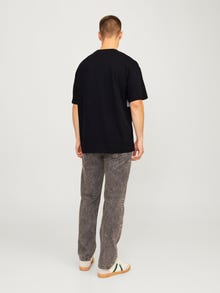 Jack & Jones Camiseta Logotipo Cuello redondo -Black - 12258883