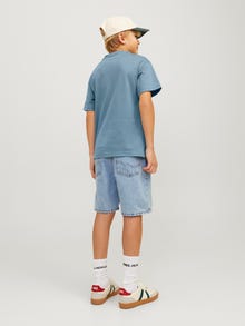 Jack & Jones Vienspalvis Marškinėliai For boys -Goblin Blue - 12258902