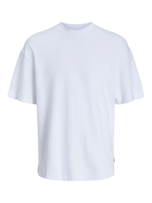 Jack & Jones T-shirt Liso Para meninos -White - 12258902