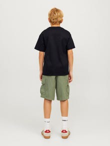 Jack & Jones Bez vzoru Tričko Junior -Black - 12258902