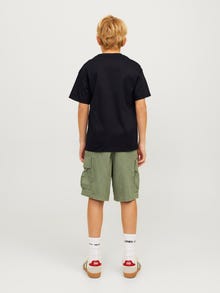 Jack & Jones Vienspalvis Marškinėliai Jaunimui -Black - 12258902