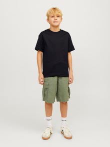 Jack & Jones Camiseta Liso Para chicos -Black - 12258902
