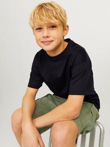 Jack & Jones Vienspalvis Marškinėliai Jaunimui -Black - 12258902