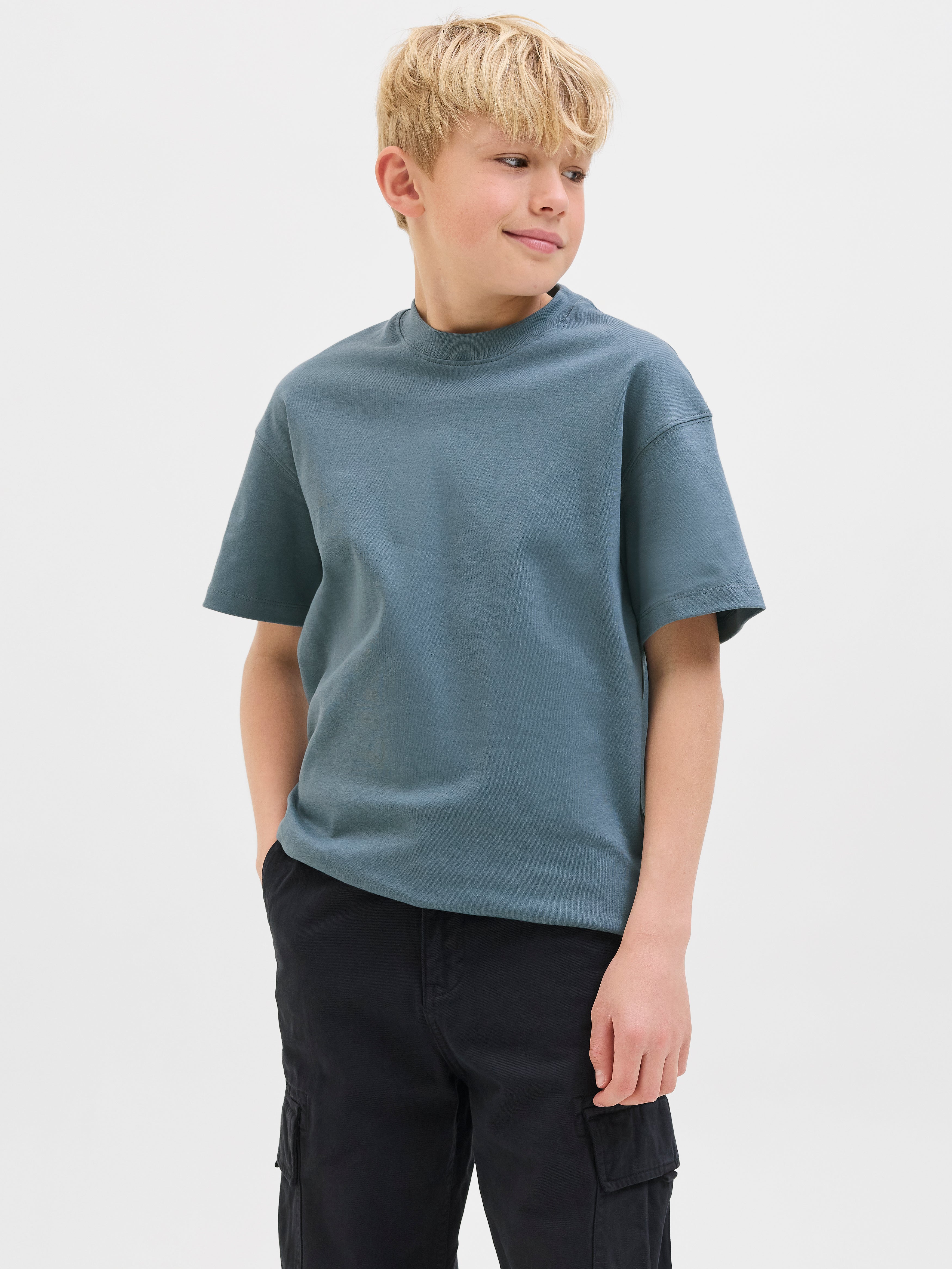 Einfarbig T-shirt Junior