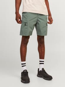 Jack & Jones Jogger Fit Cargo shorts -Agave Green - 12258919