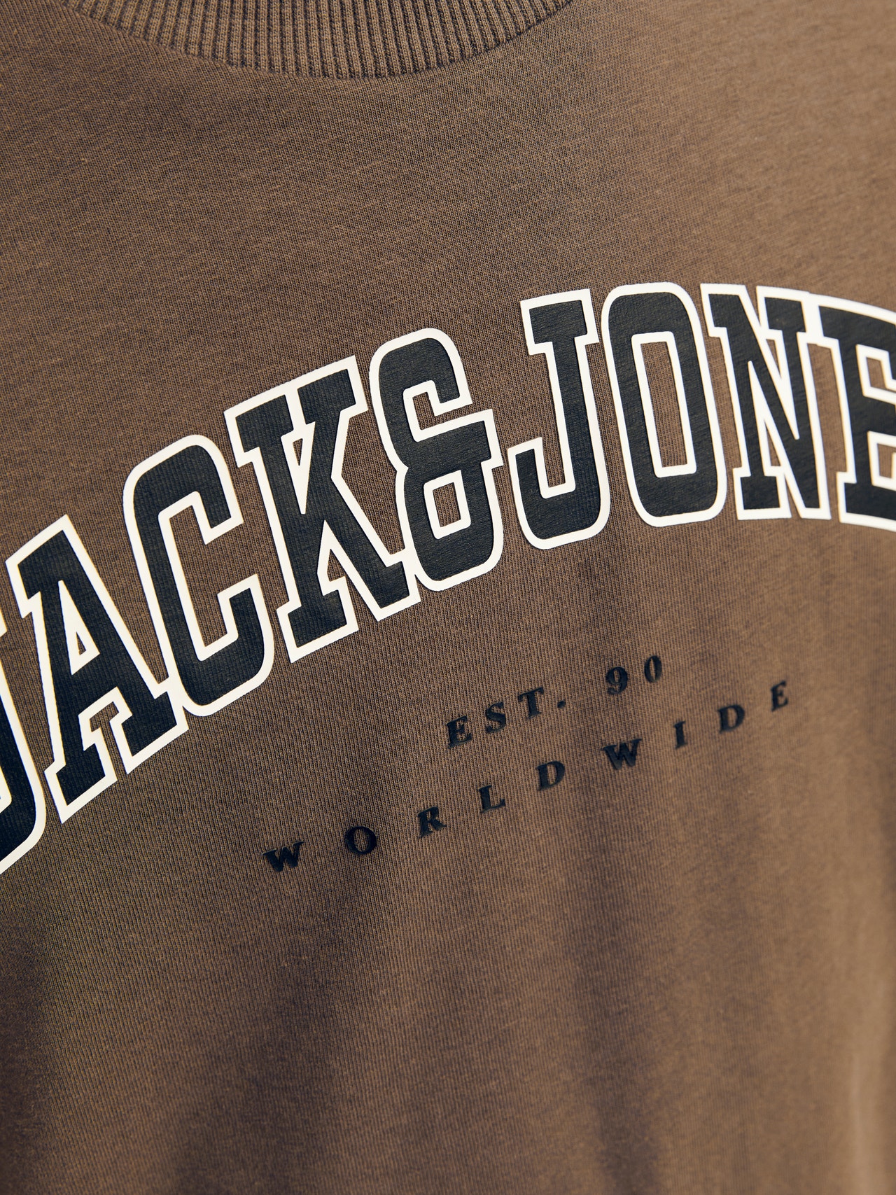 Jack & Jones Logo T-shirt For boys -Canteen - 12258924