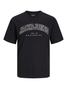 Jack & Jones Junior Logo T-paita -Black - 12258924