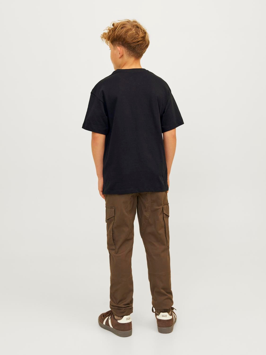 Jack & Jones Camiseta Logotipo Para chicos -Black - 12258924