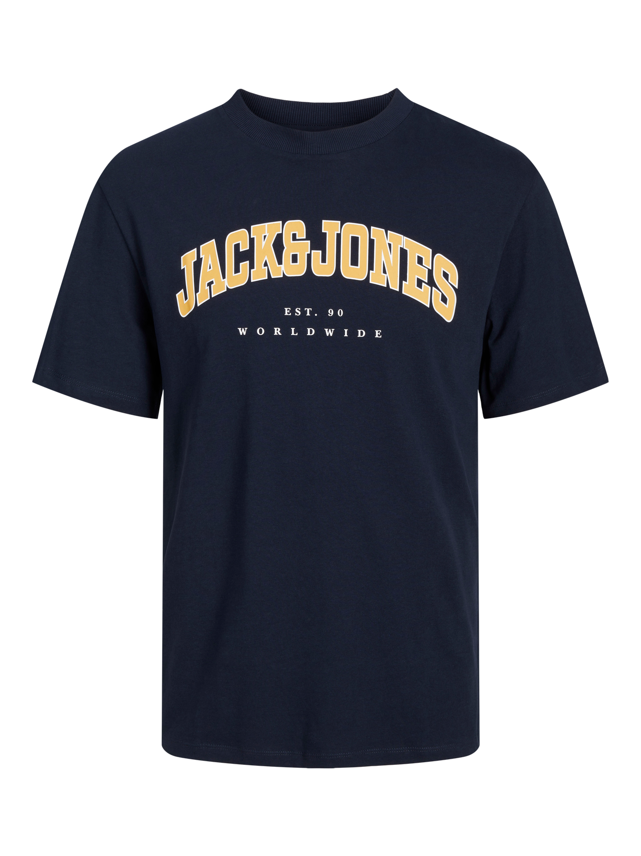 Jack & Jones Logo T-shirt For boys -Navy Blazer - 12258924