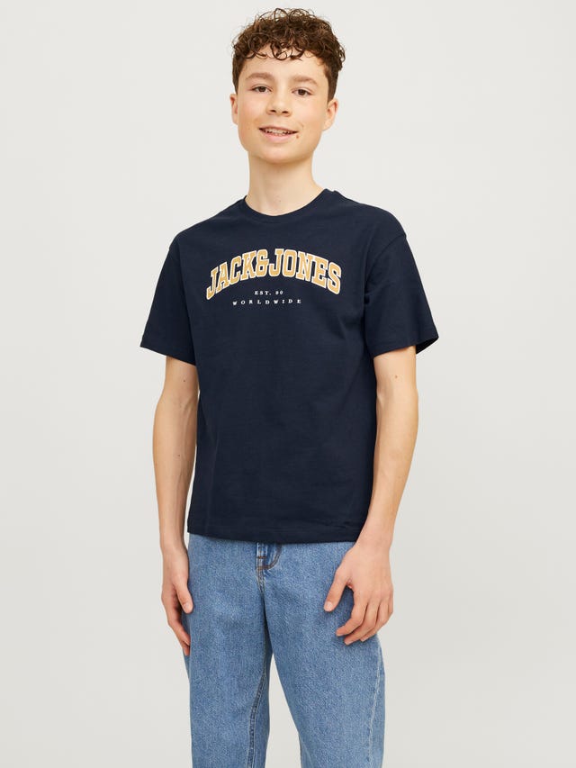 Jack & Jones Logo T-shirt Für jungs - 12258924