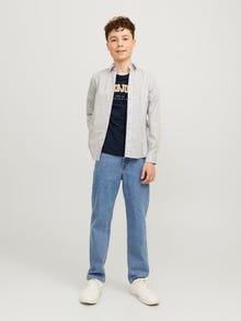 Jack & Jones Logo T-shirt For boys -Navy Blazer - 12258924