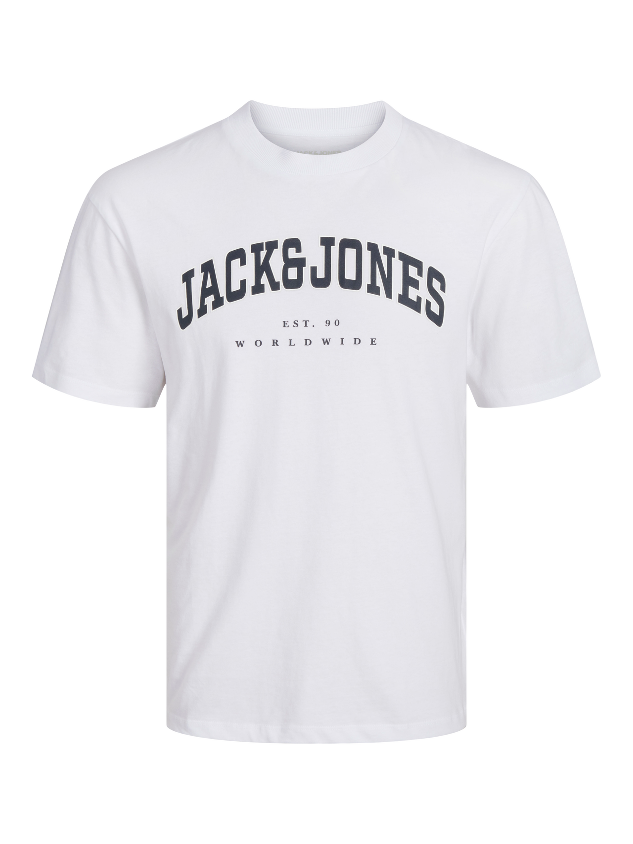 Jack & Jones Logo T-shirt Für jungs -White - 12258924