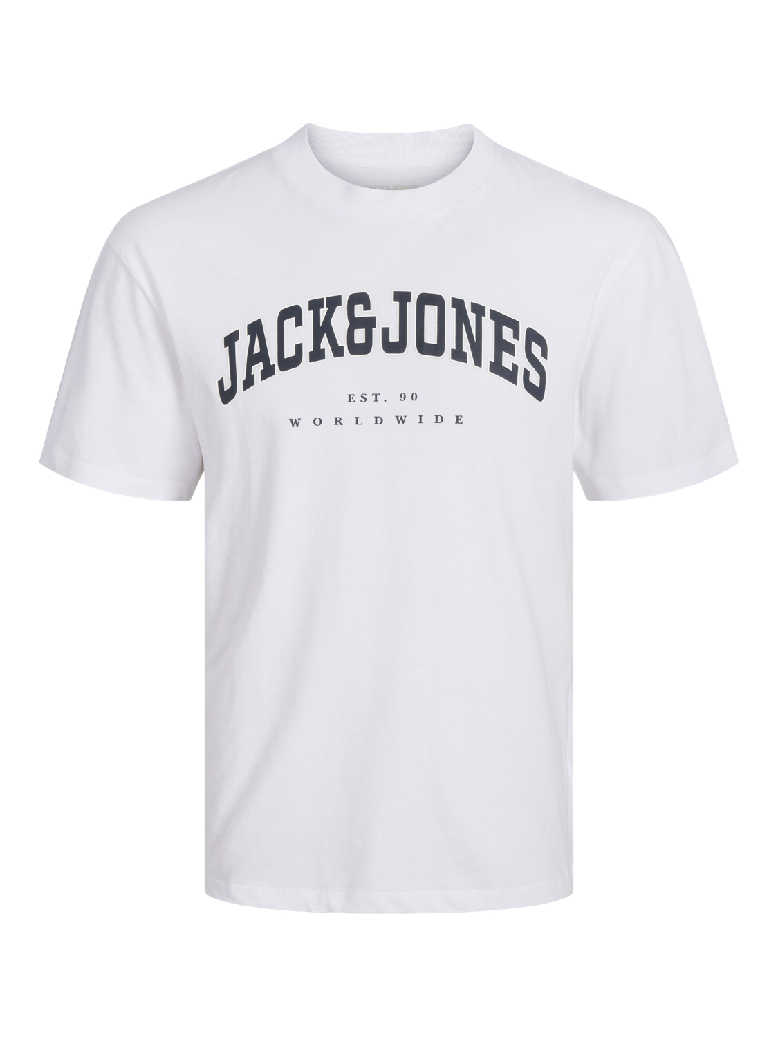 Jack & Jones Logo Tričko Junior -White - 12258924