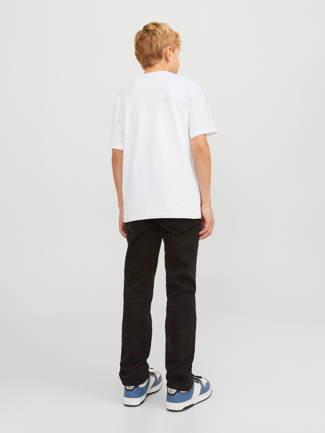 Jack & Jones Logo T-shirt Til drenge -White - 12258924