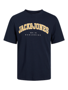 Jack & Jones Minipituinen Logo T-paita -Navy Blazer - 12258925