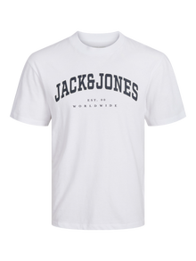 Jack & Jones Logo T-särk Mini -White - 12258925