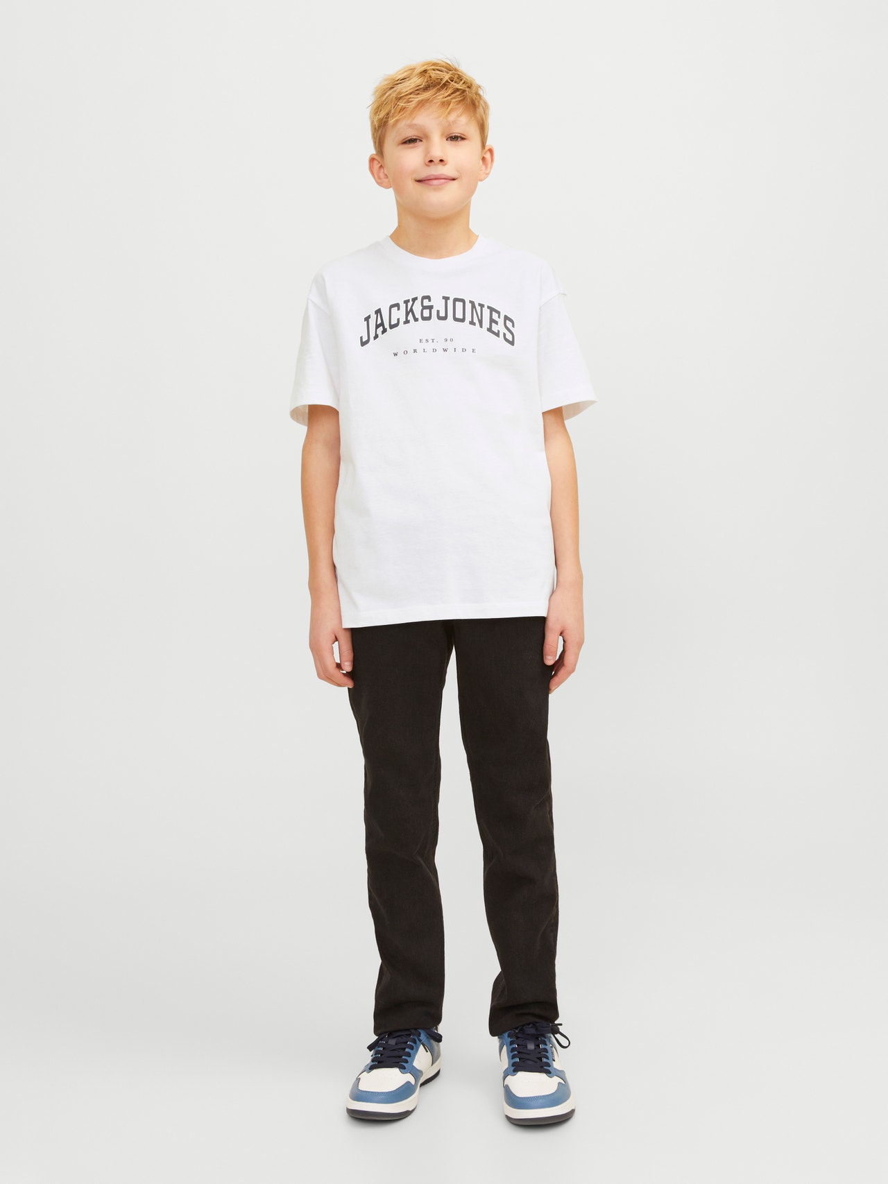 Jack & Jones Logo T-särk Mini -White - 12258925