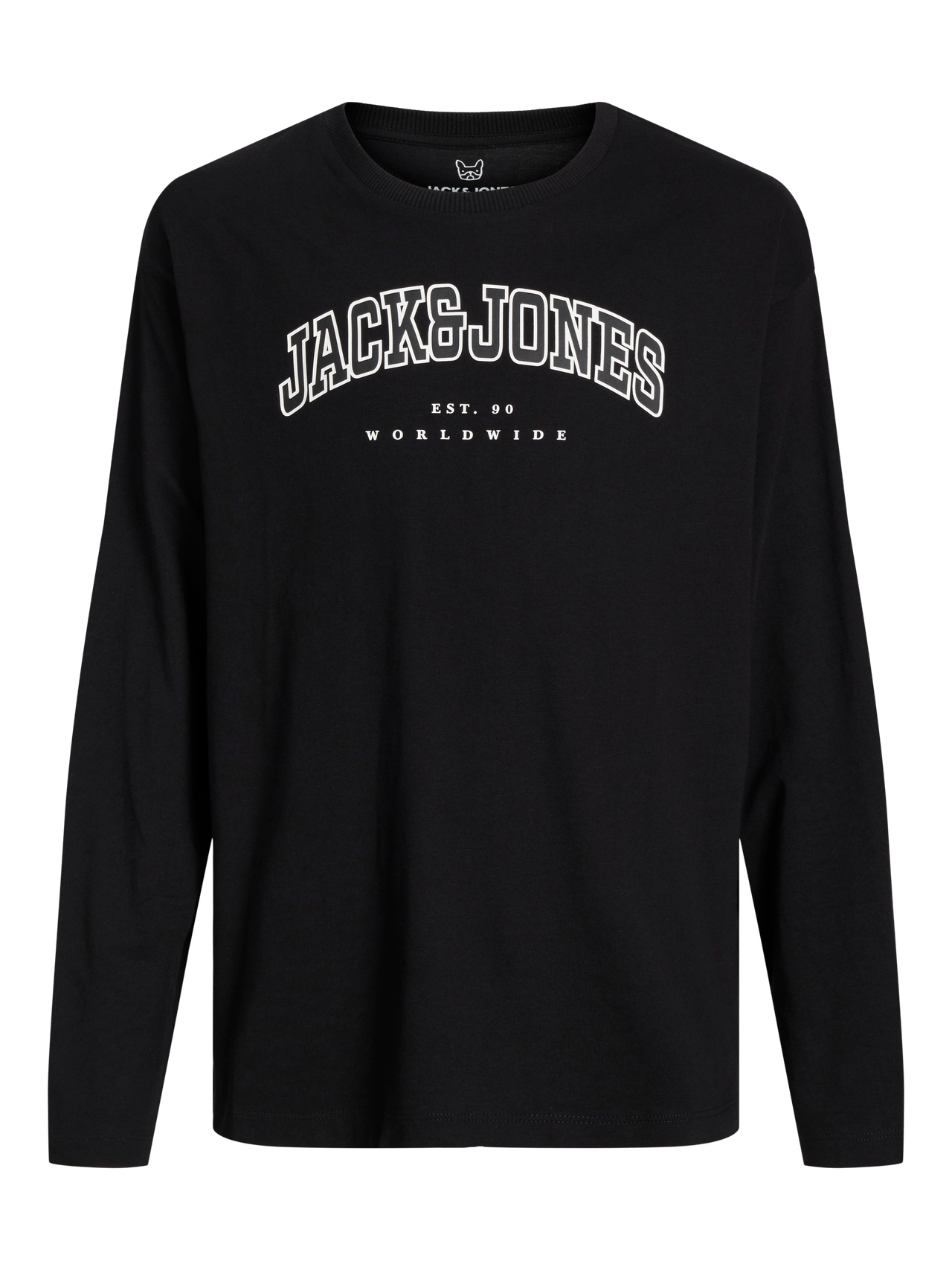 Jack & Jones Logo T-shirt Til drenge -Black - 12258928