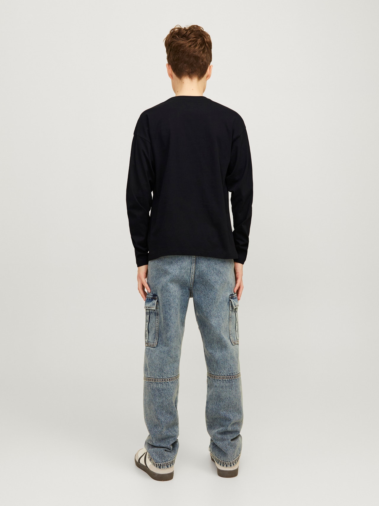 Jack & Jones Logotipas Marškinėliai For boys -Black - 12258928