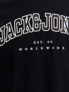 Jack & Jones Camiseta Logotipo Para chicos -Black - 12258928