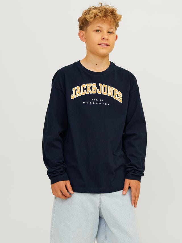 Jack & Jones Logo T-shirt Für jungs - 12258928