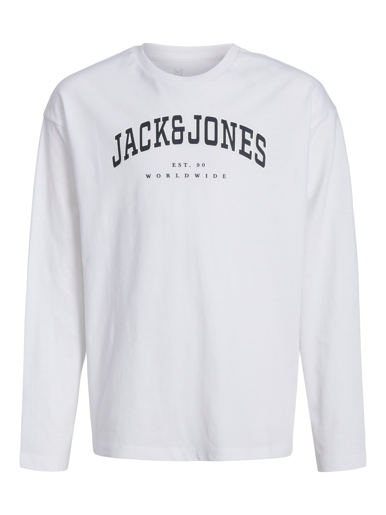Jack & Jones Logo T-shirt Für jungs -White - 12258928