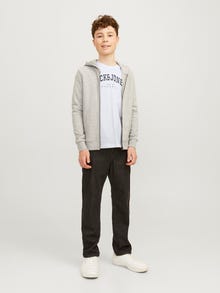 Jack & Jones Logo T-shirt Voor jongens -White - 12258928