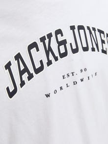 Jack & Jones Logotipas Marškinėliai For boys -White - 12258928