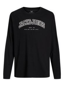 Jack & Jones Καλοκαιρινό μπλουζάκι -Black - 12258929