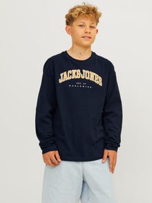Jack & Jones Logo T-skjorte Mini -Navy Blazer - 12258929