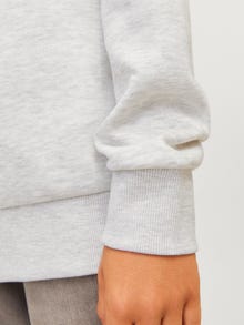 Jack & Jones Logo Sweatshirt Junior -White Melange - 12258967
