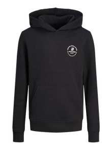 Jack & Jones Sweat à capuche Logo Junior -Black - 12258968