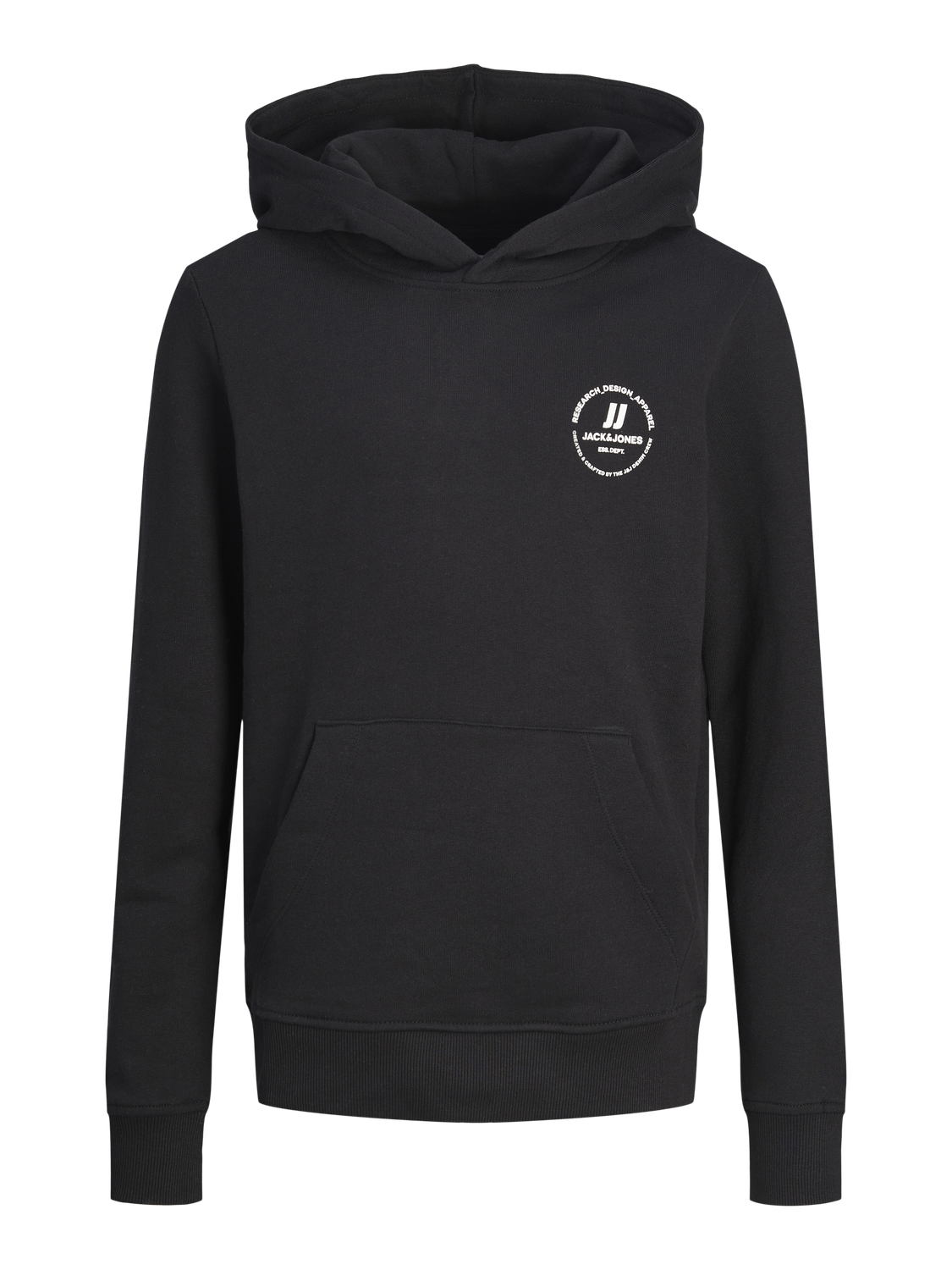 Jack & Jones Logo Hoodie Voor jongens -Black - 12258968