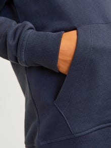 Jack & Jones Logo Hoodie Junior -Navy Blazer - 12258968