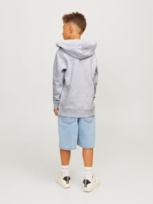 Jack & Jones Junior Logo Huppari -White Melange - 12258968