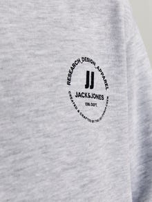 Jack & Jones Junior Logo Huppari -White Melange - 12258968