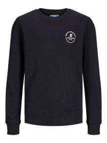 Jack & Jones Gedrukt Sweatshirt Mini -Black - 12258972