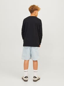Jack & Jones Printet Langærmet T-shirt -Black - 12258973