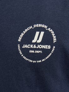 Jack & Jones Gedrukt T-shirt -Navy Blazer - 12258973