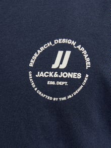 Jack & Jones Printed T-shirt -Navy Blazer - 12258973
