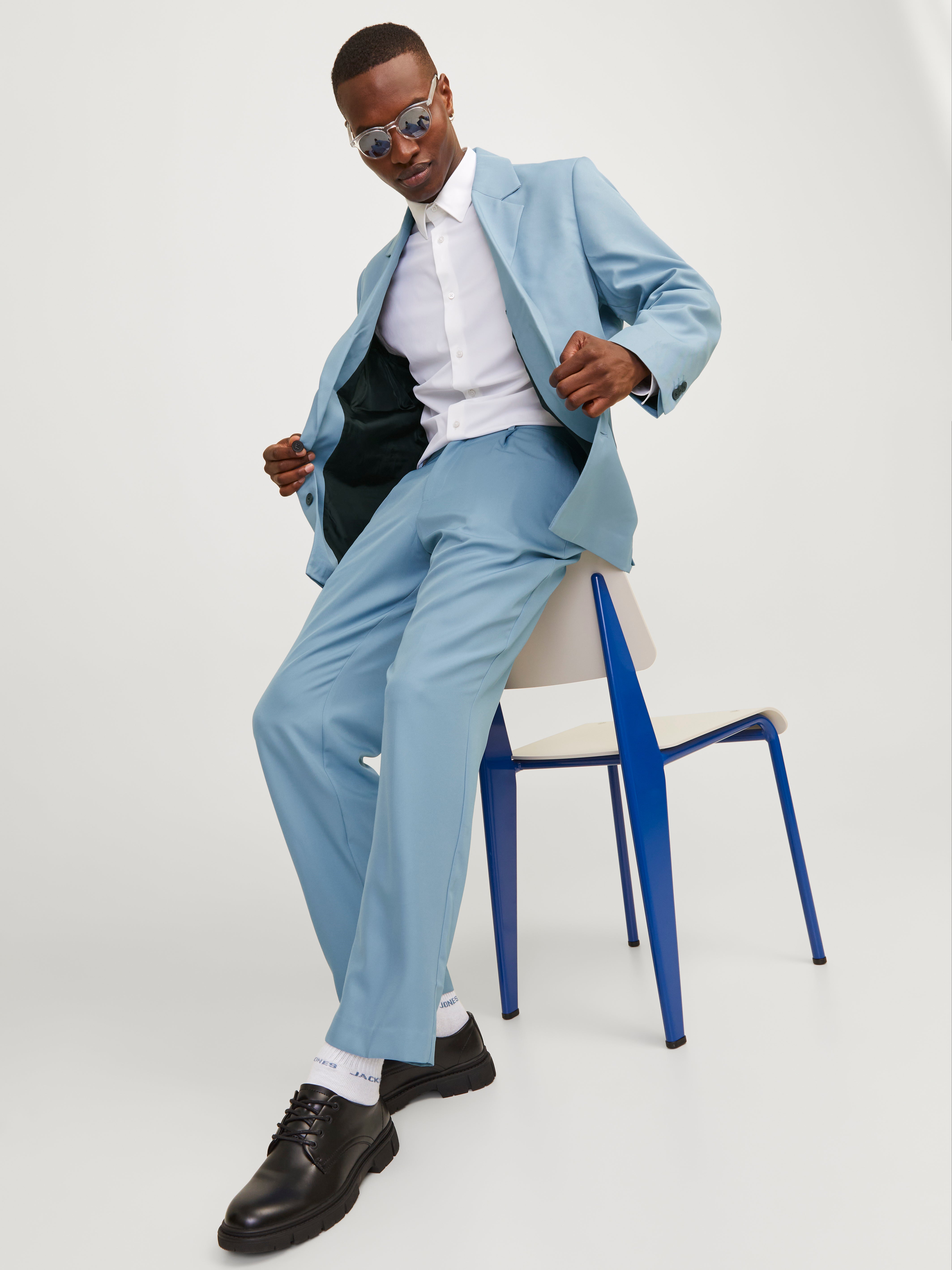 Blue Blazer Jack Jones Herren Blazer Sakko Herren JACK JONES