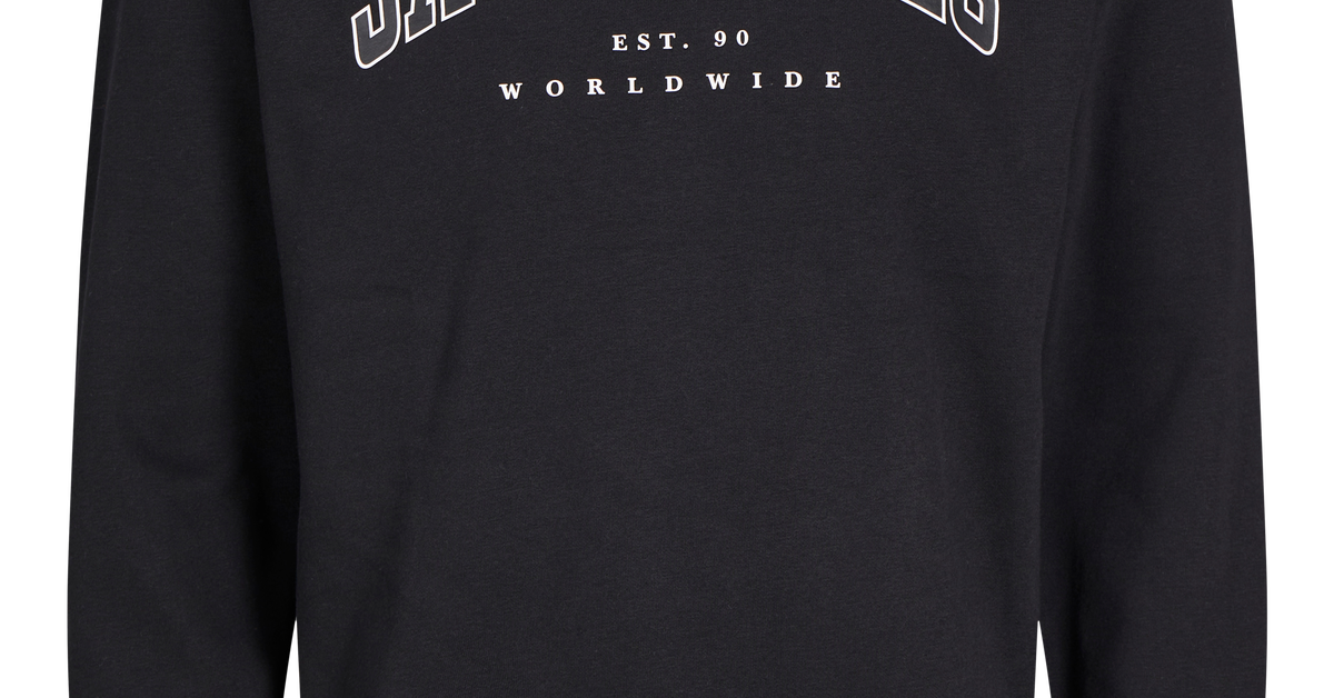 Logo Crew neck Sweatshirt Mini Black Jack & Jones®