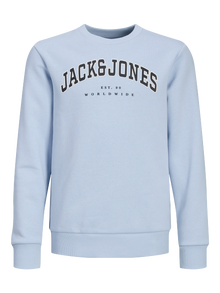 Jack & Jones Minipituinen Logo Svetari -Chambray Blue - 12258980