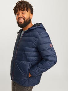Jack & Jones Plius Pūkinė striukė -Navy Blazer - 12259003