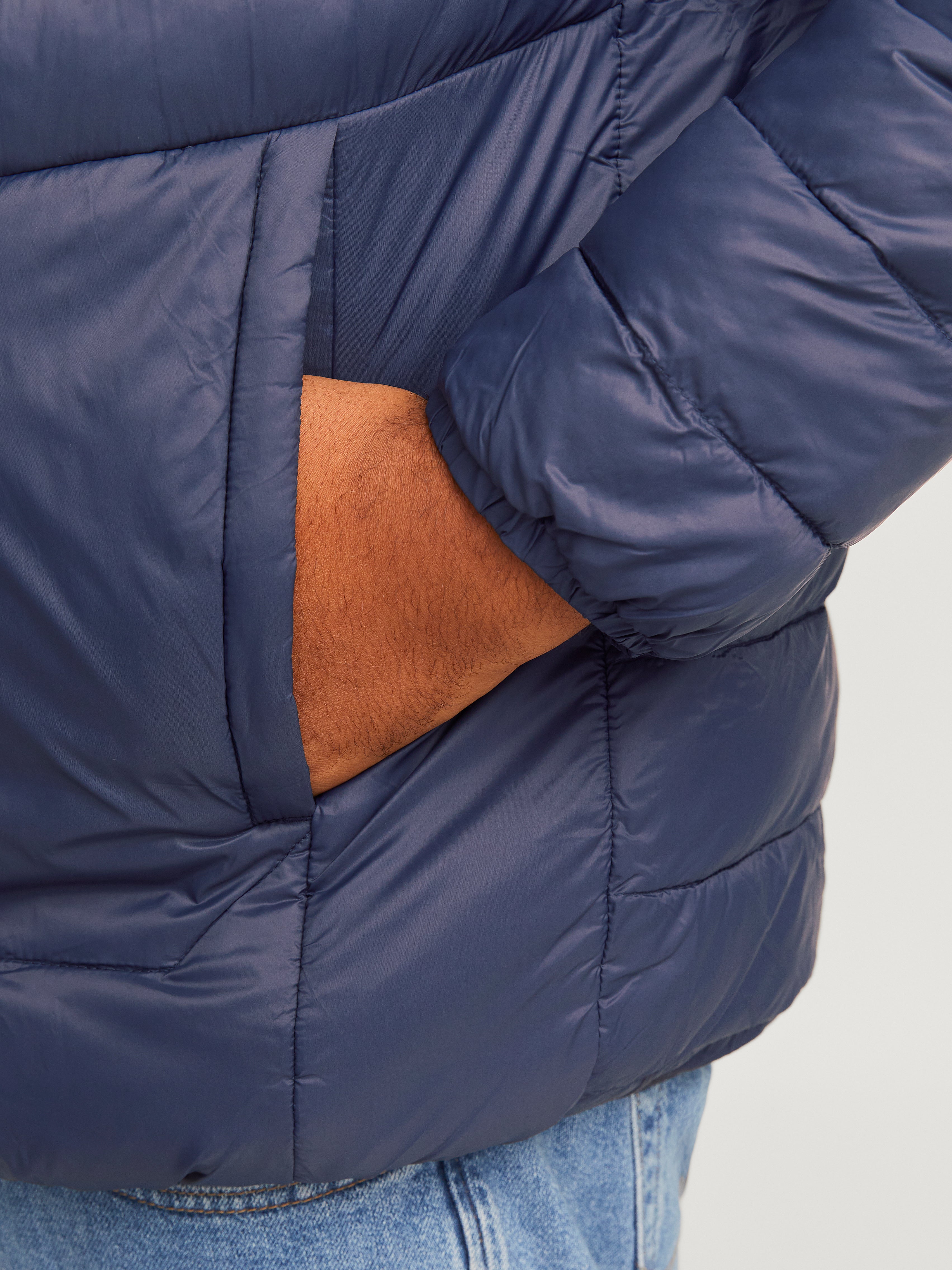 Plus Size Puffer jacket | Dark Blue | Jack & Jones® Plus Size Puffer jacket | Dark Blue | Jack & Jones®