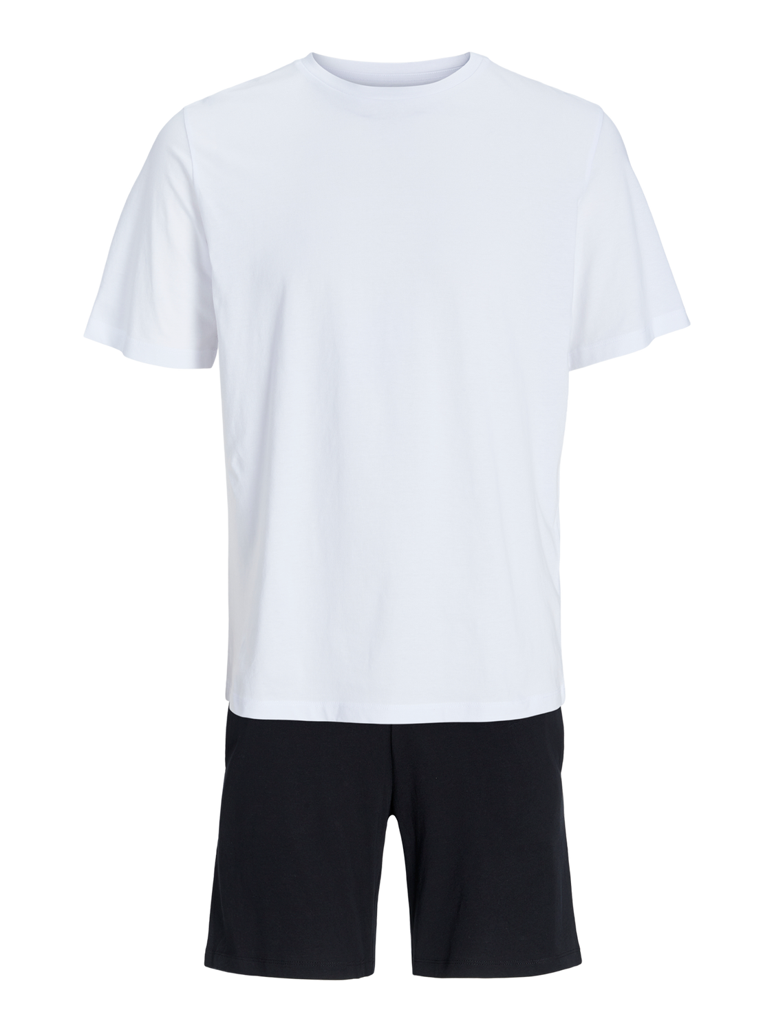 Jack & Jones Conjunto de Loungewear Liso Decote Redondo -White - 12259009