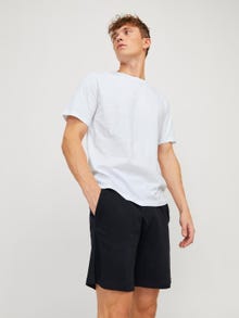 Jack & Jones Plain Crew neck Loungewear set -White - 12259009