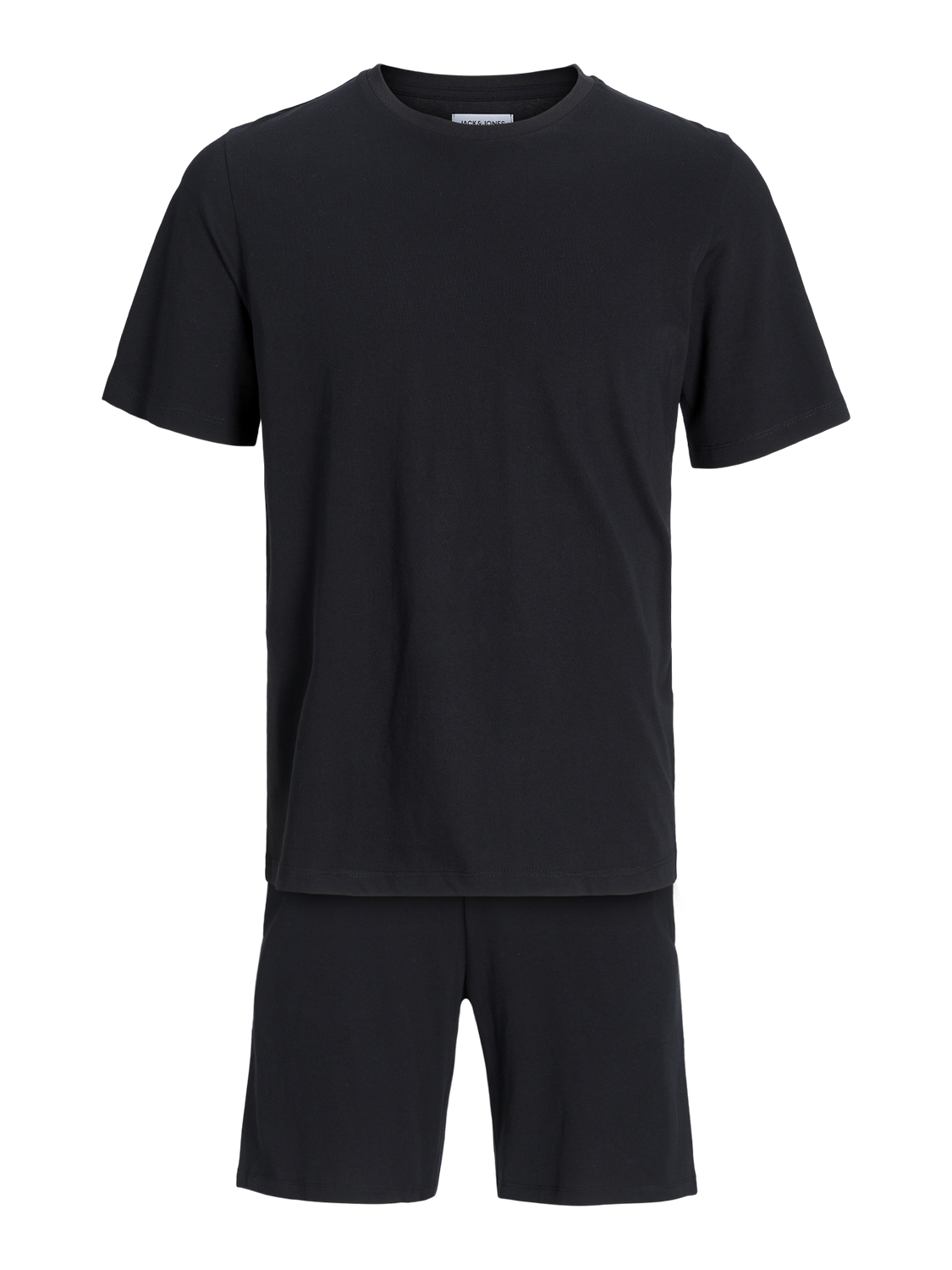 Jack & Jones Plain Crew neck Loungewear set -Black - 12259009